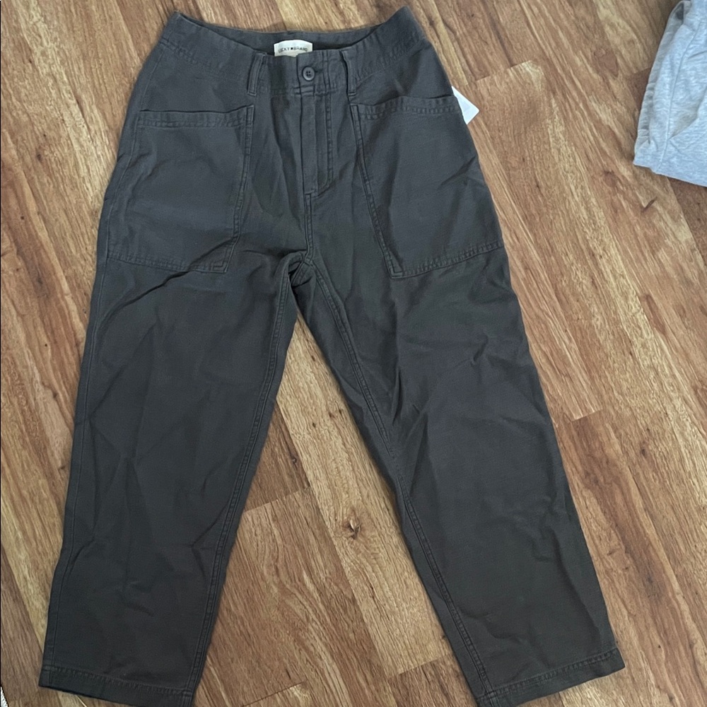 Lucky Brand Men's Charcoal Cargo Pants